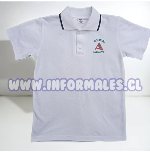 Polera blanca alicante