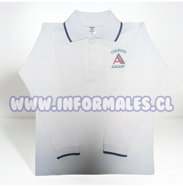 Polera Blanca M/L