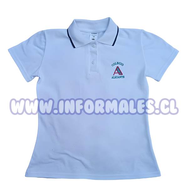 Polera Blanca Mujer